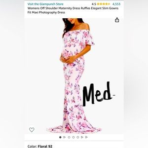 Maxi maternity dress